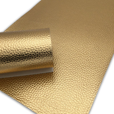 GOLD METALLIC Faux Leather Sheet