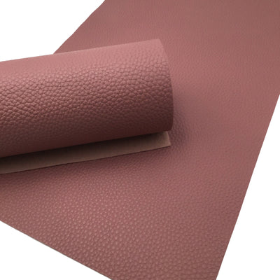 MAUVE PINK TEXTURED Faux Leather Sheets
