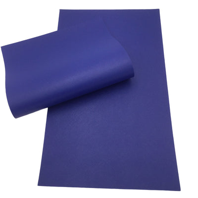ROYAL BLUE SAFFIANO Faux Leather Sheets, Saffiano Texture, Leather for Earrings, Fabric Sheet, Textured Leather