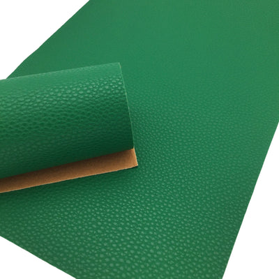 GREEN Faux Leather Sheet