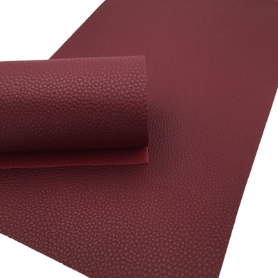 MAROON MATTE Faux Leather Sheet