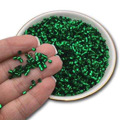 50g GREEN METALLIC Crispy Bingsu Beads