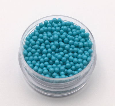 Turquoise Blue Nonpareil Sprinkles