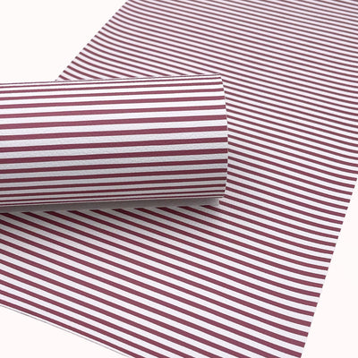 Warm Tan Stripes Faux Leather Sheets