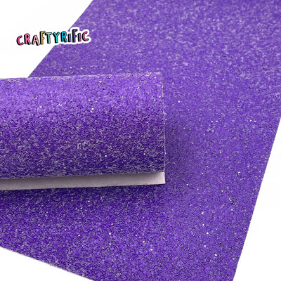 Violet Chunky Glitter Sheets