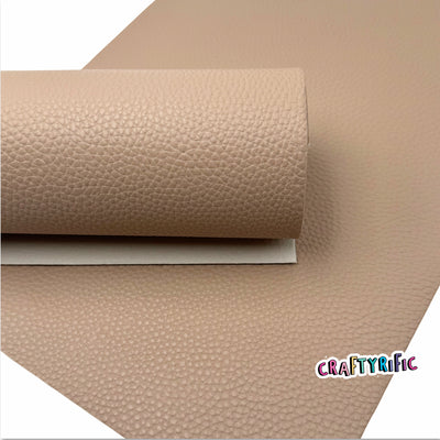 Chestnut Brown Faux Leather Sheets
