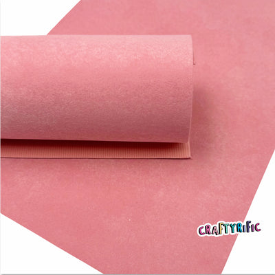 Pink Velvet Sheet, Velvet Material for Hair Bows and Crafts