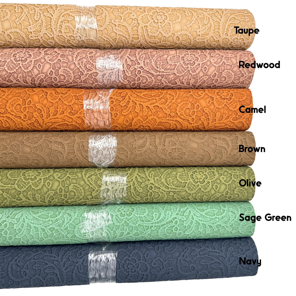 Floral Lace Embossed Faux Leather Rolls – Craftyrific