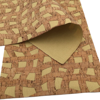 IVORY Cork Fabric Sheet