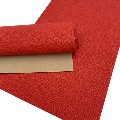 DARK ORANGE TEXTURED Faux Leather Sheets