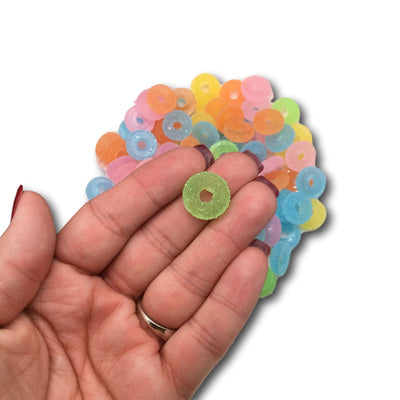 CANDY LOOPS Resin Flat Back