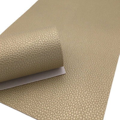 GOLD PEARL Faux Leather Sheet