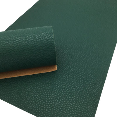 HUNTER GREEN Faux Leather Sheet