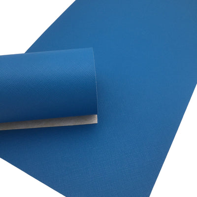 MOSAIC BLUE SAFFIANO Faux Leather Sheets