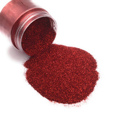 RED HOLOGRAPHIC Ultra Fine Loose Glitter