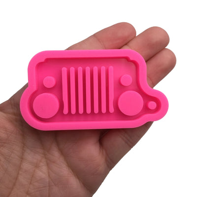 Jeep Car Lights Silicone Mold