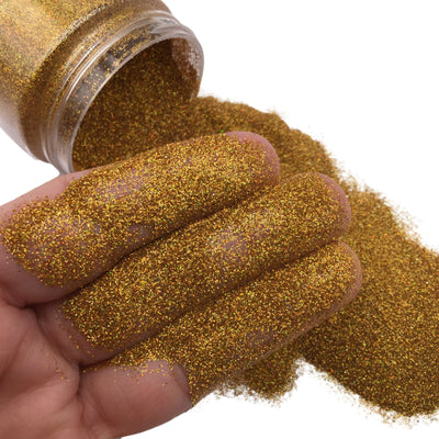 GOLD HOLOGRAPHIC Ultra Fine Loose Glitter