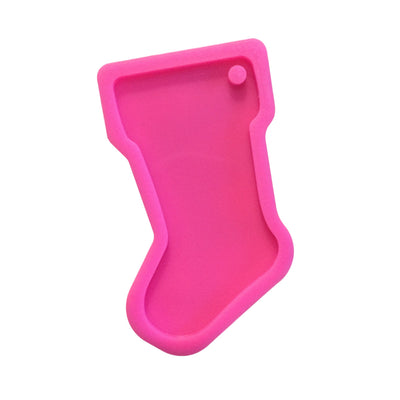 Christmas Stocking Keychain Resin Mold, Shiny Mold, Silicone Molds for Epoxy Crafts, Resin Craft Molds, Epoxy Resin Jewelry Making Supplies
