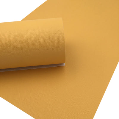 HONEY GOLD SAFFIANO Faux Leather Sheets