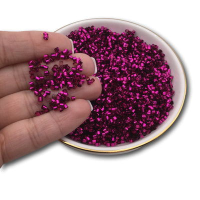 50g PURPLE METALLIC Crispy Bingsu Beads