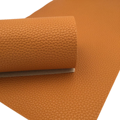 DARK MUSTARD Faux Leather Sheets