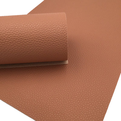LIGHT BROWN Faux Leather Sheets