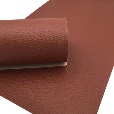 BROWN Faux Leather Sheets