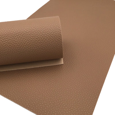 SEPIA BROWN Faux Leather Sheets