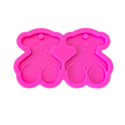 Large Cute Teddy Bear Resin Mold, Shiny Mold, Silicone Molds for Epoxy Crafts, Resin Craft Molds, Epoxy Resin Supplies - 2213