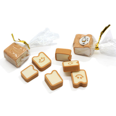 2 Miniature Bread Loaf Cabochons, Kawaii Cabochon, Fake Bread Cabochon, Dollhouse Miniature Bread