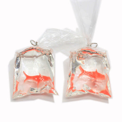 One Goldfish in a Bag Charm