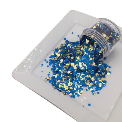 LUXE ROYAL BLUE Chunky Glitter 10g Jar