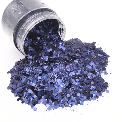 NAVY BLUE Chunky Glitter Mix