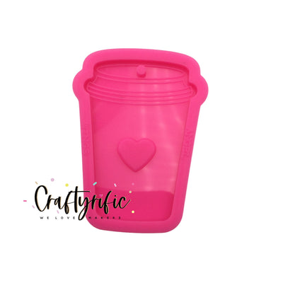 HEART COFFEE CUP  Shiny Silicone Mold