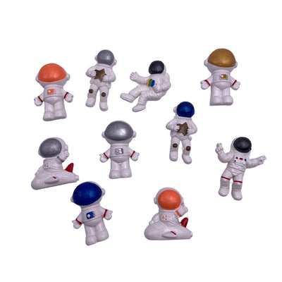 4 Assorted Astronaut Cabochons
