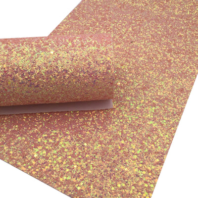 GOLD COAST Iridescent Chunky Glitter fabric Sheets