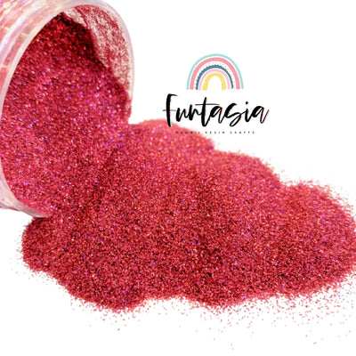 Hot Pink Holographic Ultra Fine Loose Glitter