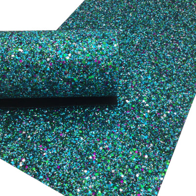 BLUE MONSTER Chunky Glitter Fabric Sheets - 0772