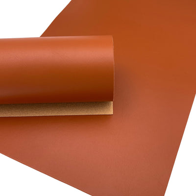 Ginger Smooth Faux Leather Sheets