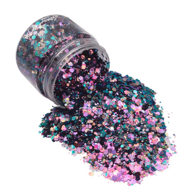 PINK PARADISE Color Shift Chunky Glitter Mix