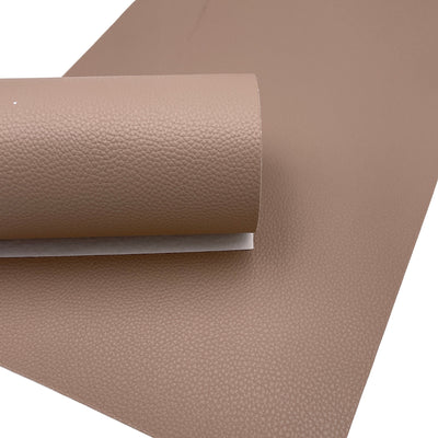 Tan Pebbled Faux Leather Sheet