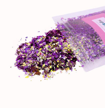 Amethyst Purple Flakes Glitter Mix