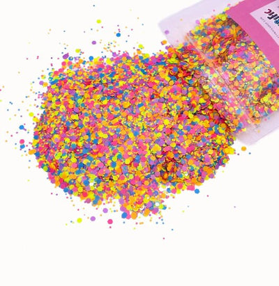 Neon Chunky Glitter Mix