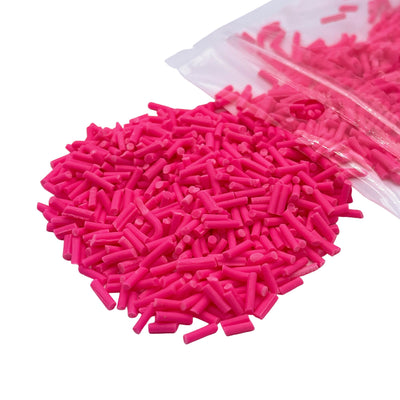 Neon Pink Polymer Clay Sprinkles