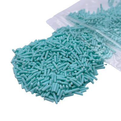 Aqua Blue Polymer Clay Sprinkles