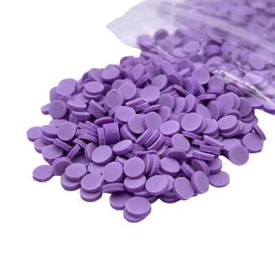 Purple Polymer Clay Dot Sprinkles