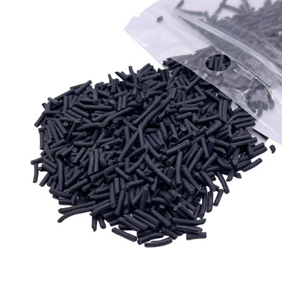 Black Polymer Clay Sprinkles