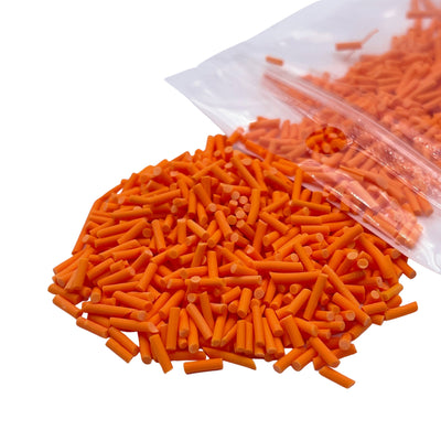 Tangerine Orange Polymer Clay Sprinkles
