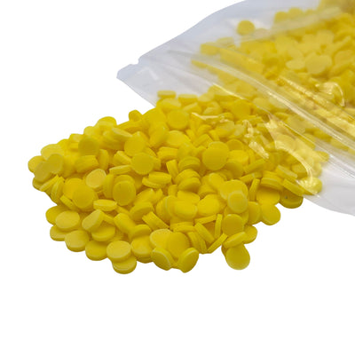 Yellow Polymer Clay Dot Sprinkles