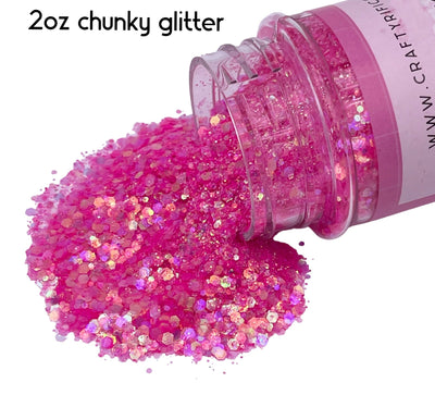 Berry Jam Chunky Glitter Mix 2oz Bottle